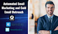 setup b2b cold email outreach with full automation and CRM integration