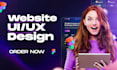 do figma landing page UI UX, website UI UX design