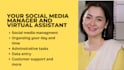 be your executive virtual assistant and social media manager