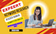 do targeted keyword research for SEO and ranking