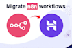 install or migrate and setup your n8n workflows on hostinger self hosted server