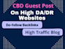 create cbd, cannabis, marijuana, and vape backlinks via guest post and SEO