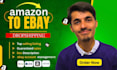 do amazon to ebay dropshipping research, and listing