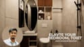 elevate modern bedroom, living room and bathroom interior