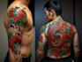 make a traditional japanese irezumi tattoo