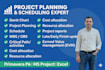 build primavera p6 baseline and tracking schedules
