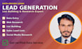 do targeted b2b lead generation, prospect email list and linkedin leads