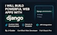 build powerful python django web applications and rest apis