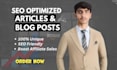 write amazon affiliate articles and surfer SEO blogs for you