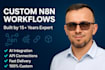 customize n8n workflow for your business needs