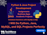 design erd and sql databases for java or python projects