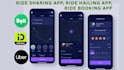 develop ride sharing app, ride hailing app, like bolt, indrive, heetch