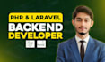 be your backend web developer with PHP laravel, PHP developer, laravel developer