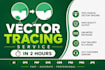 vector trace logo and convert image to vector art