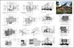 do floorplans, elevations, sections, site plan, roof, mep city permit in autocad