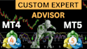 create a custom mt4 mt5 expert advisor from your strategy