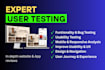 do website review, and testing your app