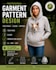 create a professional garment patterns tech pack, optitex, and clo 3d design