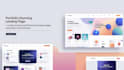develop animated landing and portfolio pages