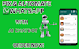 automate and fix whatsapp with ai chatbot bulk messaging fix n8n n8n automation