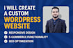 design a custom wordpress website or woocommerce store