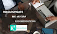 increase your readers, views and recommendations in researchgate