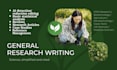 do research writing, reviews, and articles across stem fields