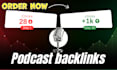 create high qualiity fast index podcast backlinks foundation high da links