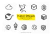 sketch unique hand drawn logo concepts