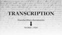 transcribe any handwritten text