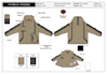 do detailed tech pack design for outdoor sports