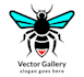 do make an modern honey bee logo