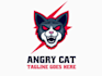 create bad cat logo  with fastest delivery