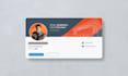 design a professional social media header and cover