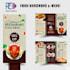 design professional bifold and trifold restaurant brochures