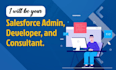 do salesforce admin and developer support work