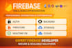 firebase auth, google studio, database, storage, backend integration in web apps