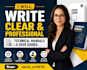 write clear and professional technical manuals and user guides