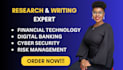 help on financial technology, digital banking, cybersecurity and risk management
