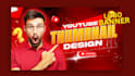 create stunning youtube banner, logo, thumbnail design