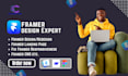 design redesign framer website edit framer template animation fix framer cms