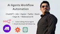 setup ai seo, agents workflow automation n8n make zapier ghl