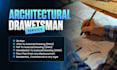be your architect, draftsman for house plans, autocad 2d floor plan