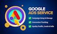 setup and manage google ads campaign, PPC and display ads
