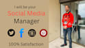 be your social media manager
