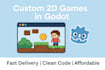 develop a custom 2d game using godot