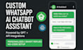 build a personalized whatsapp ai chatbot assistant using gpt and apis