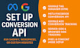 setup meta pixel and conversion API, server side ads conversion with stape