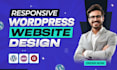 design and develop a professional responsive wordpress website