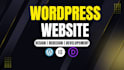 design a professional wordpress website or web design with elementor pro